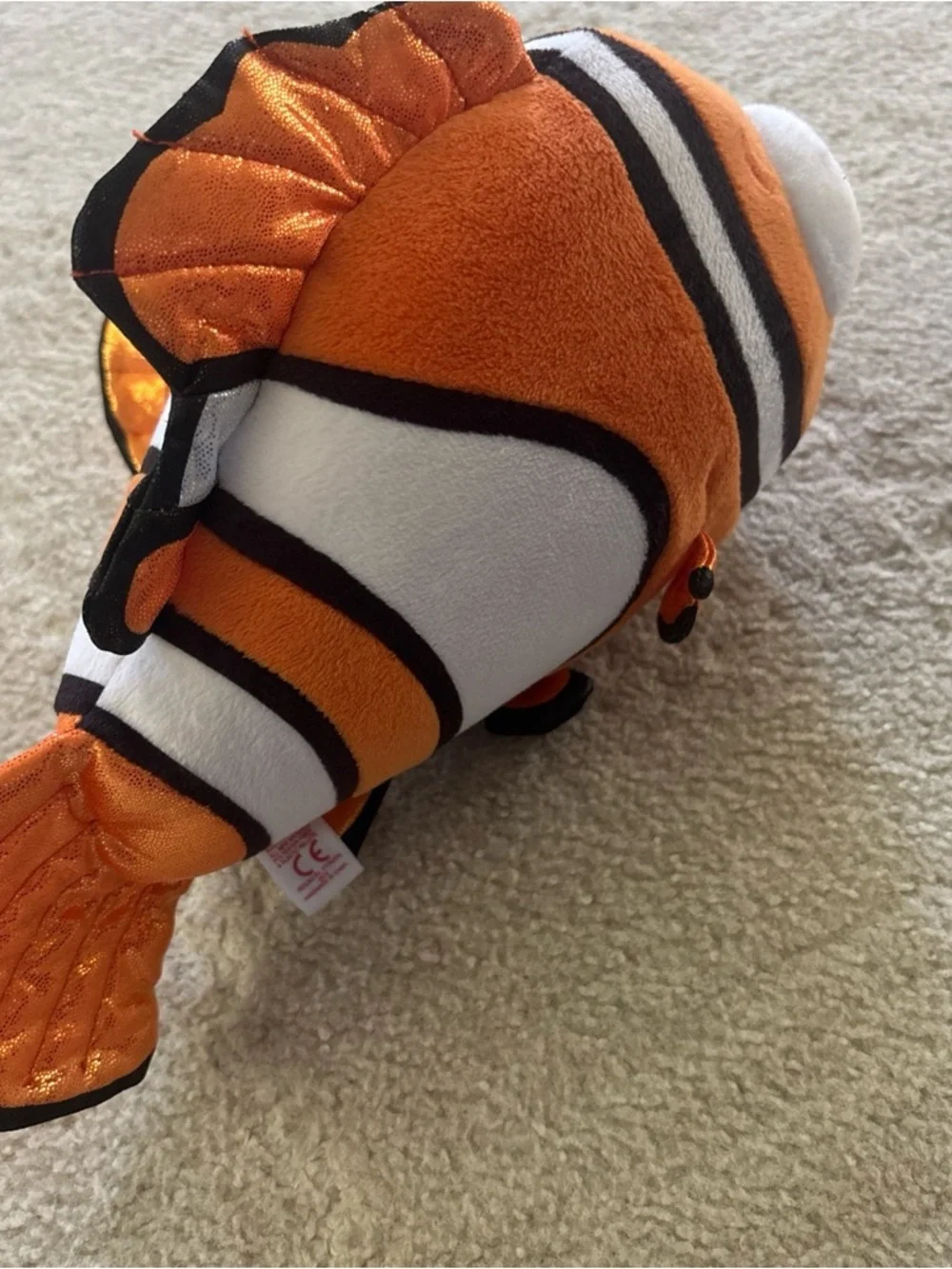 Ty Orange Nemo Plush Fish Stuffed Animal